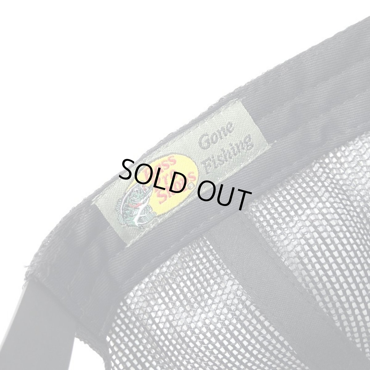 画像3: Bass Pro Shops Mesh Trucker Cap - Black (3)