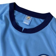 画像4: Manchester City FC Striker Game Day Shirts SaxｘNavy / マンチェスター・シティFC ストライカー ゲーム デイ シャツ サックスｘネイビー (4)
