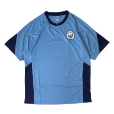 画像1: Manchester City FC Striker Game Day Shirts SaxｘNavy / マンチェスター・シティFC ストライカー ゲーム デイ シャツ サックスｘネイビー (1)