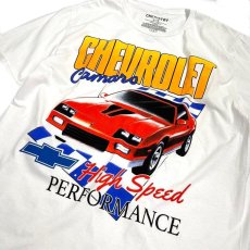 画像2: Chevrolet Camaro High Speed Performance T-Shirts White / シボレー カマロ ハイスピードパフォーマンス ショートスリーブ Tシャツ ホワイト (2)