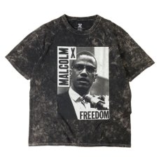 画像1: Malcolm X S/S T-Shirts - Acid Black (1)