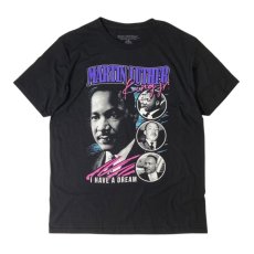 画像1: Martin Luther King Jr. S/S T-Shirts - Black (1)
