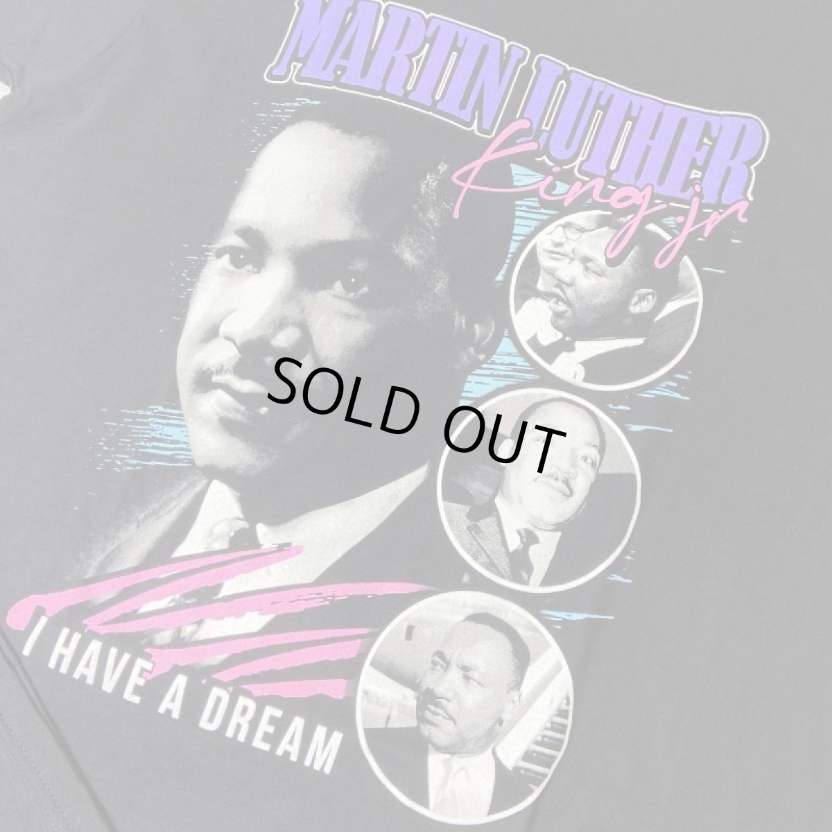 画像2: Martin Luther King Jr. S/S T-Shirts - Black (2)