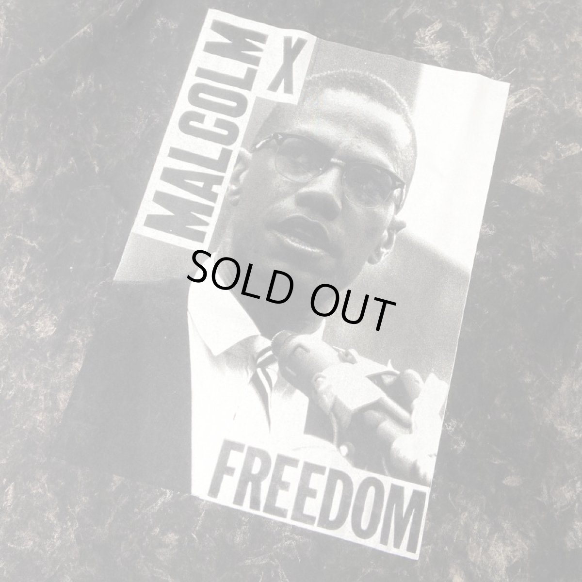 画像2: Malcolm X S/S T-Shirts - Acid Black (2)