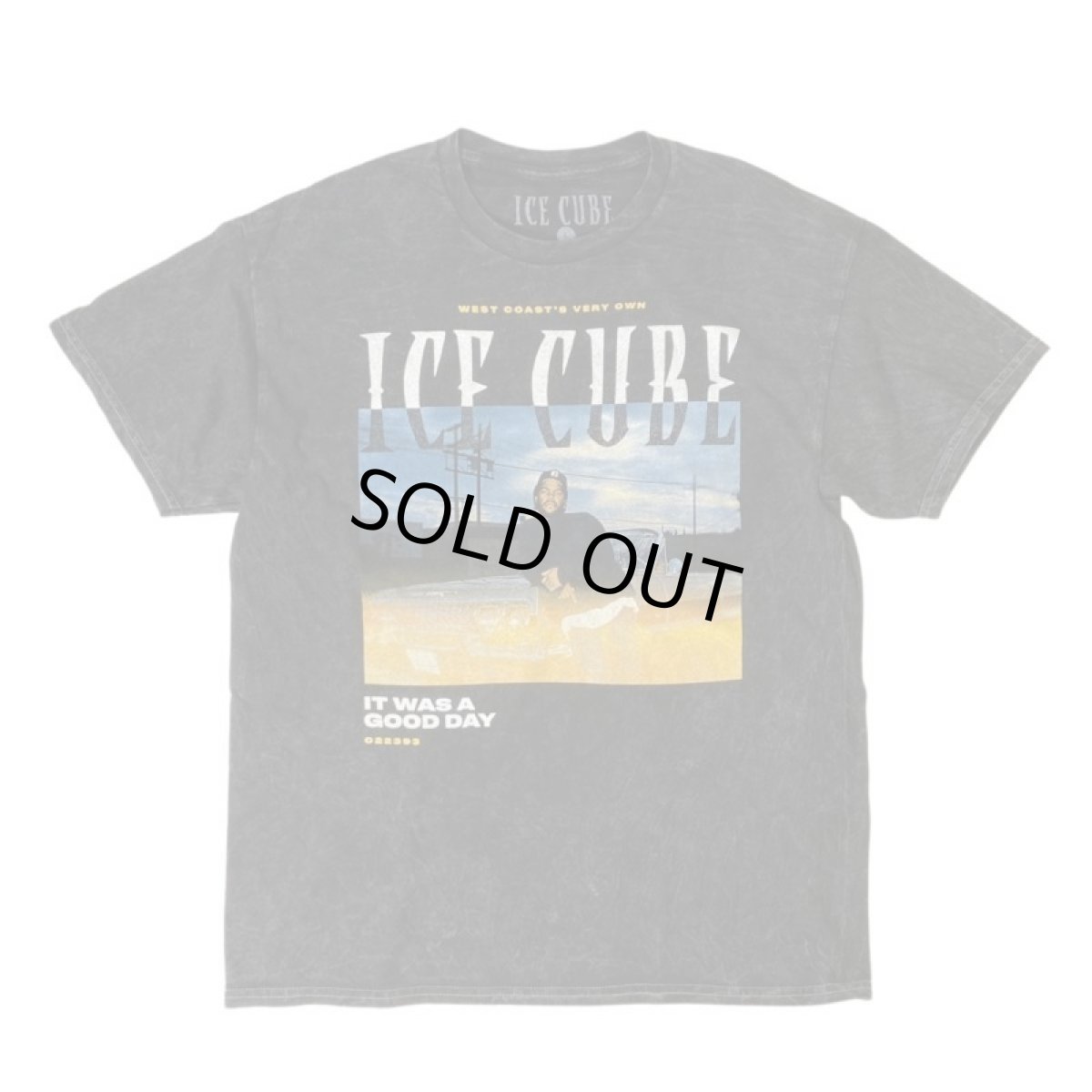 画像1: Ice Cube S/S T-Shirts Acid Black / アイス・キューブ ショートスリーブ Tシャツ アシッドブラック (1)