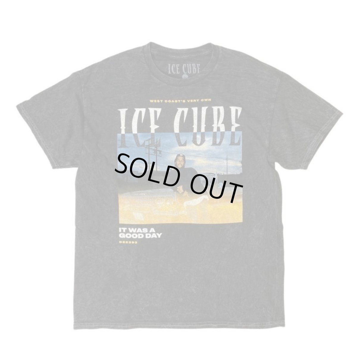 画像1: Ice Cube S/S T-Shirts - Acid Black (1)