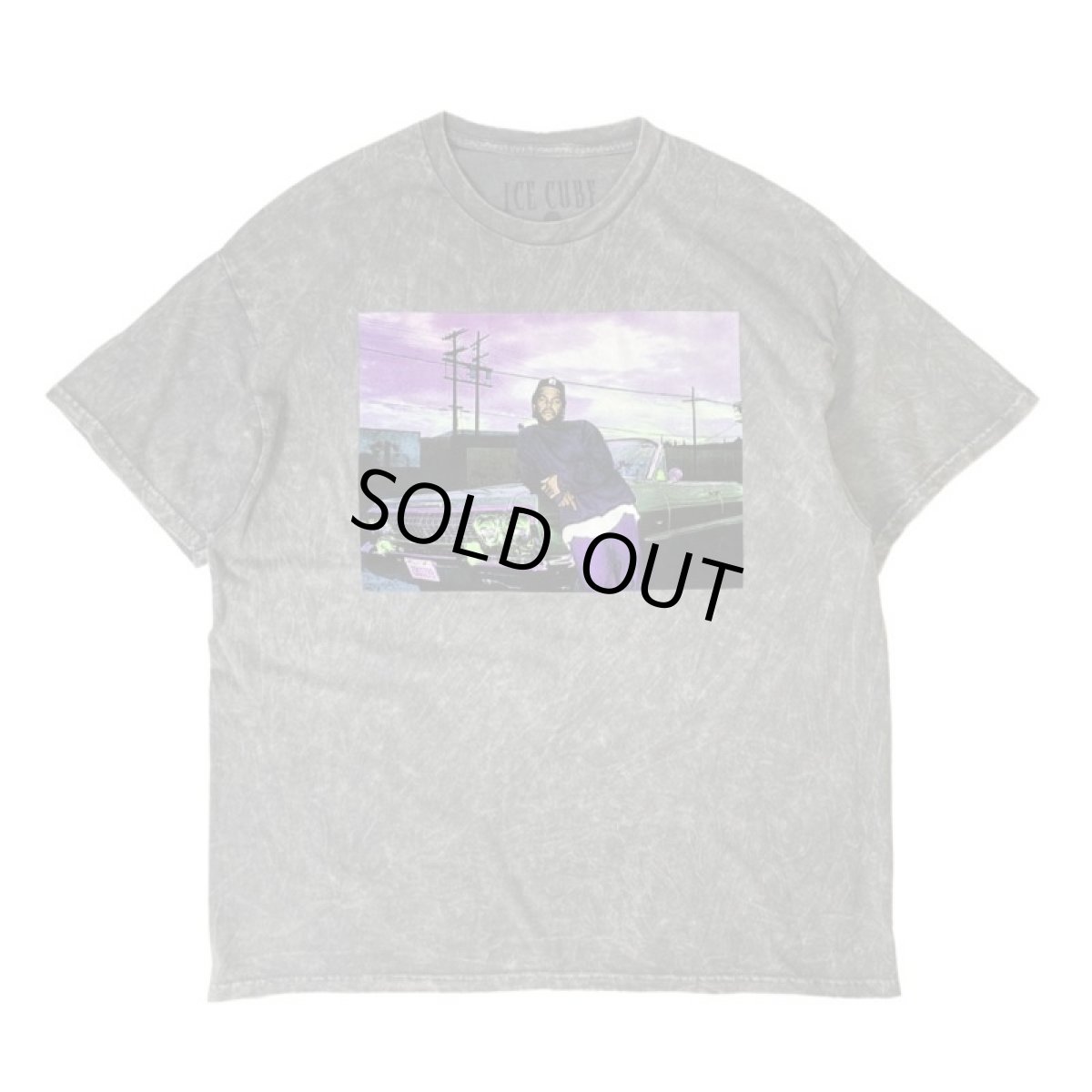 画像1: Ice Cube S/S T-Shirts - Acid Grey (1)