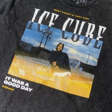 画像2: Ice Cube S/S T-Shirts Acid Black / アイス・キューブ ショートスリーブ Tシャツ アシッドブラック (2)