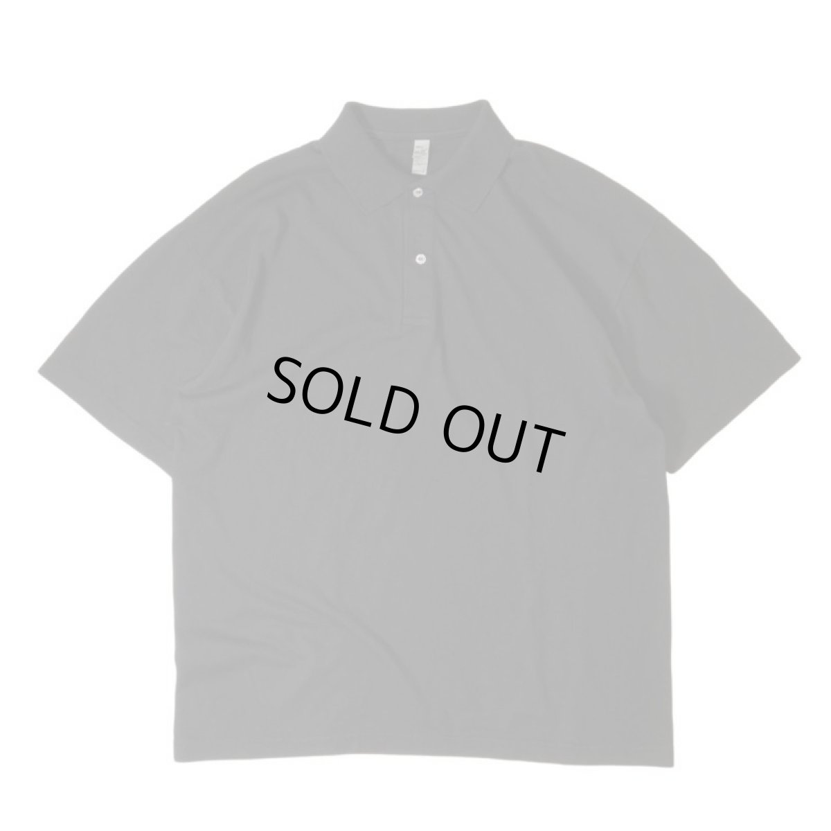 画像1: Los Angeles Apparel 6.5oz S/S Polo T-Shirts Black / ロサンゼルスアパレル 6.5オンス ポロ Tシャツ ブラック (1)