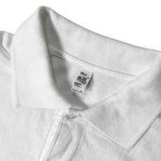 画像3: Los Angeles Apparel 6.5oz S/S Polo T-Shirts White / ロサンゼルスアパレル 6.5オンス ポロ Tシャツ ホワイト (3)