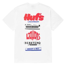 画像1: HUF Liquormart T-Shirts White / ハフ リカーマート Tシャツ ホワイト (1)