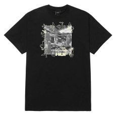 画像1: HUF Ancient MysteriesT-Shirts Black / ハフ エインシャント ミステリーズ Tシャツ ブラック (1)