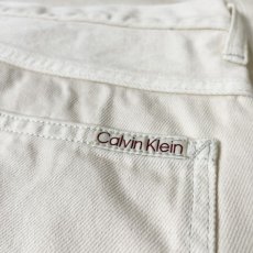 画像5: Calvin Klein Wide Leg Denim Painter Natural / カルバンクライン ワイド デニム ペインターパンツ ナチュラル (5)
