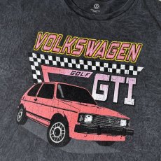 画像2: Volkswagen Golf GTI T-Shirts Black / フォルクスワーゲン ゴルフ ショートスリーブ Tシャツ ブラック (2)