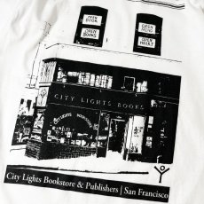 画像2: City LIghts Storefront T-Shirts White / シティライツ ブックストア ストアフロント Tシャツ ホワイト (2)
