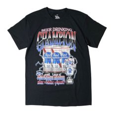 画像1: Pabst Blue Ribbon Champion T-Shirts - Black (1)
