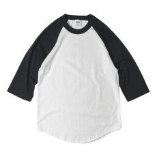 画像1: Shakawear 6oz Raglan T-Shirts - WhiteｘBlack (1)
