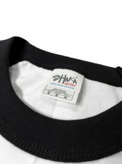 画像3: Shakawear 6oz Raglan T-Shirts WhiteｘBlack / シャカウェア 6オンス ラグラン Tシャツ ホワイトｘブラック (3)