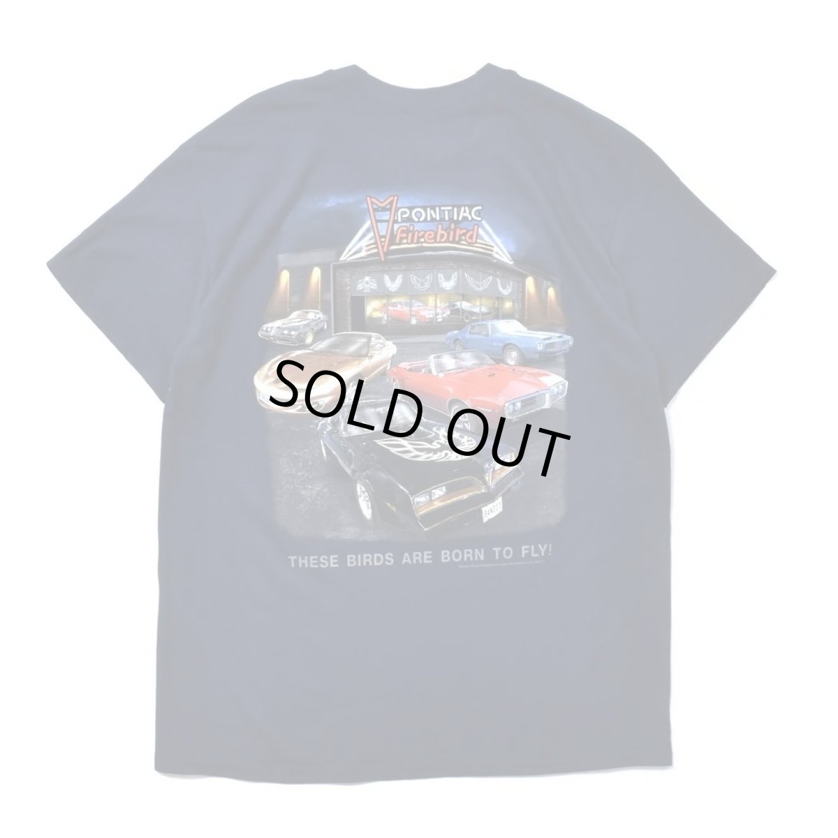 画像1: Pontiac Firebird S/S T-Shirts - Navy (1)
