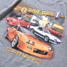 画像3: Chevrolet 3rd Gen Camaro S/S T-Shirts - Charcoal (3)