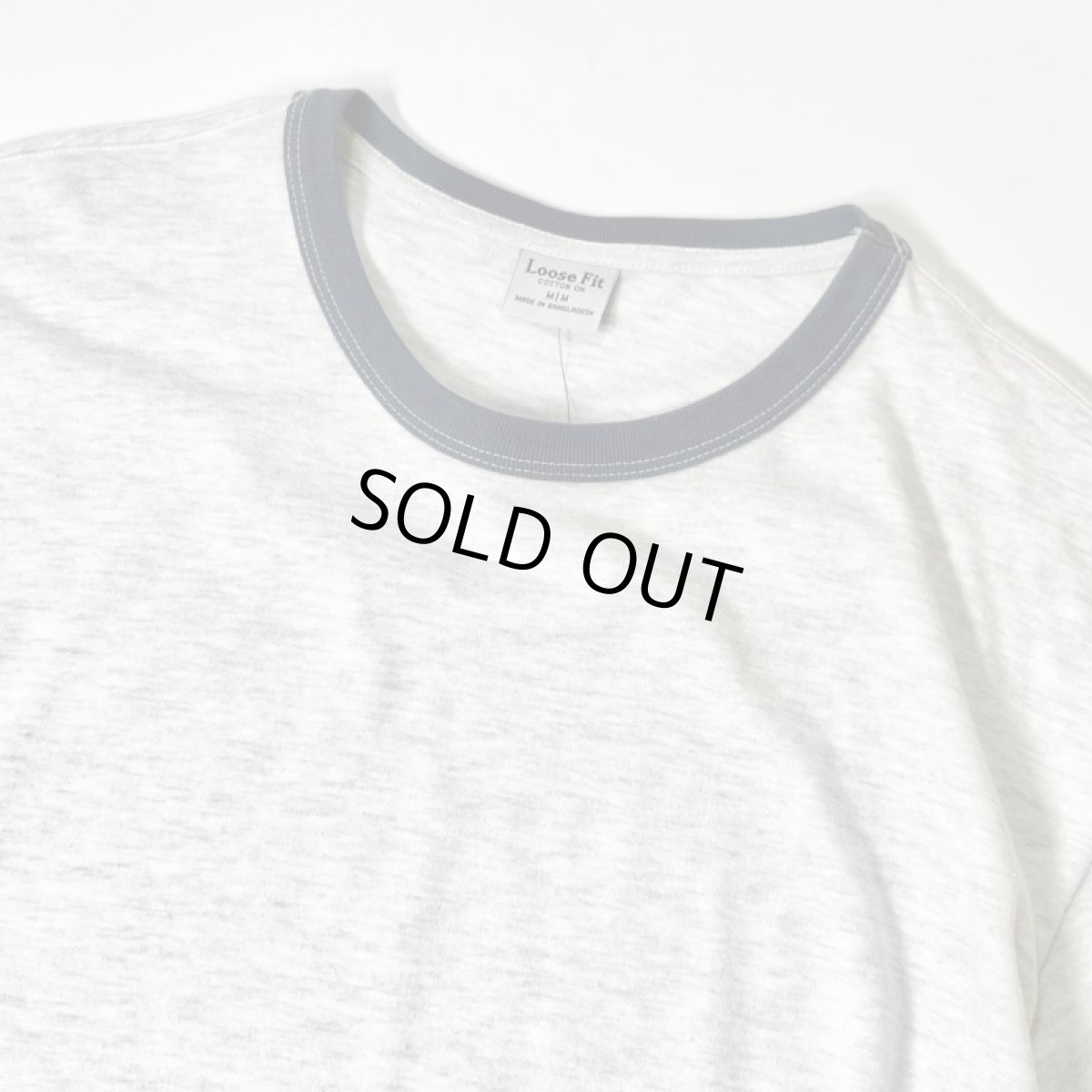 画像2: Ctton On S/S Ringer T-Shirts - AshxNavy (2)