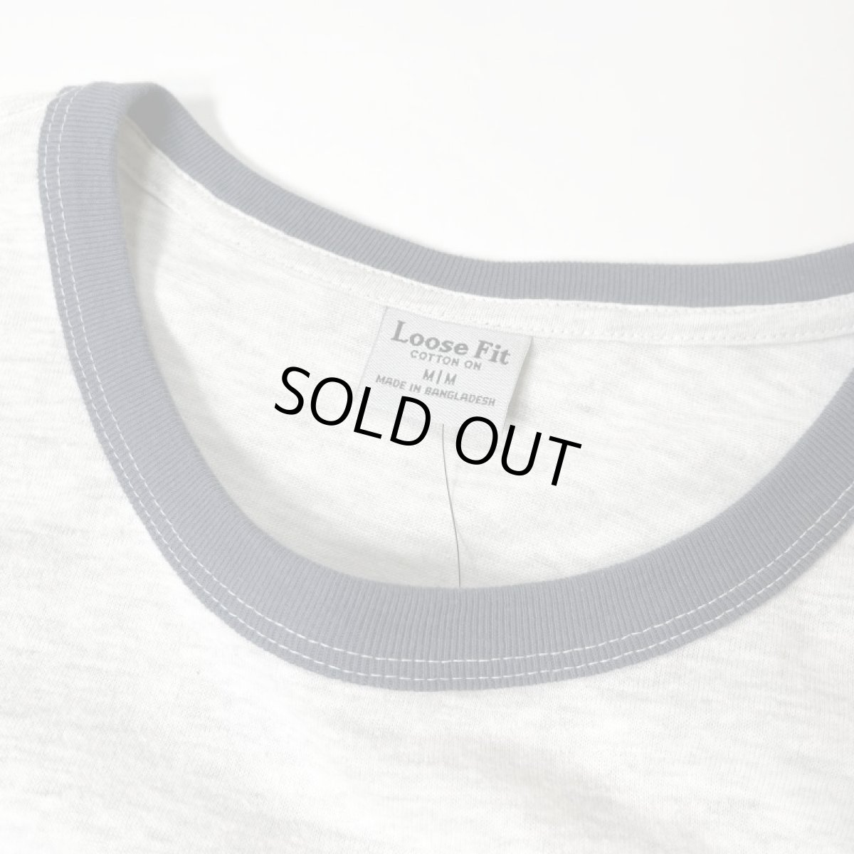 画像3: Ctton On S/S Ringer T-Shirts - AshxNavy (3)