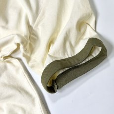 画像4: Ctton On S/S Ringer T-Shirts - NaturalｘOlive (4)