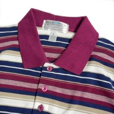画像3: Lord Daniel Sportswear S/S Pique Polo Shirts Burgundy / ロードダニエルスポーツウェア ショートスリーブ ピケ ポロシャツ バーガンディ (3)