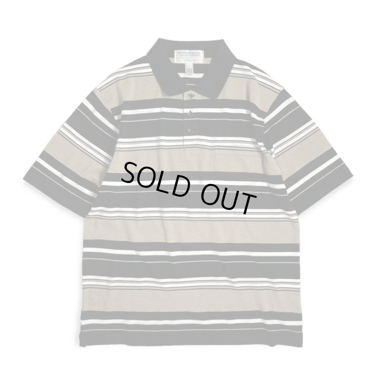 画像1: Lord Daniel Sportswear S/S Pique Polo Shirts - Black (1)