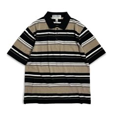 画像1: Lord Daniel Sportswear S/S Pique Polo Shirts - Black (1)