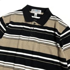 画像2: Lord Daniel Sportswear S/S Pique Polo Shirts Black / ロードダニエルスポーツウェア ショートスリーブ ピケ ポロシャツ ブラック (2)