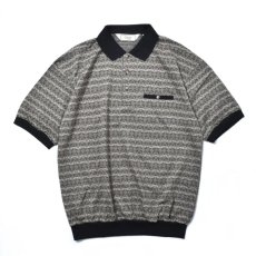 画像1: Lord Daniel Sportswear S/S Banded Bottom Polo Shirts Black / ロードダニエルスポーツウェア ショートスリーブ バンデッドボトム ポロシャツ ブラック (1)