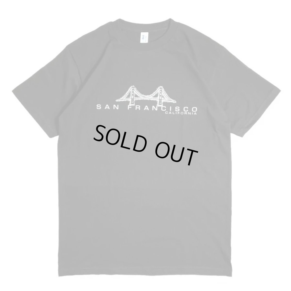 画像1: San Francisco Souvenir Emb S/S T-Shirts - Black (1)