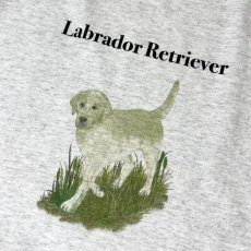 画像2: Labrador Retriever S/S T-Shirts Ash / ラブラドール・レトリバー Tシャツ アッシュグレー (2)