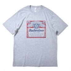 画像1: Budweiser Bud Beer #M7181 T-Shirts Heather Grey / バドワイザー バド ビア Tシャツ ヘザーグレー (1)