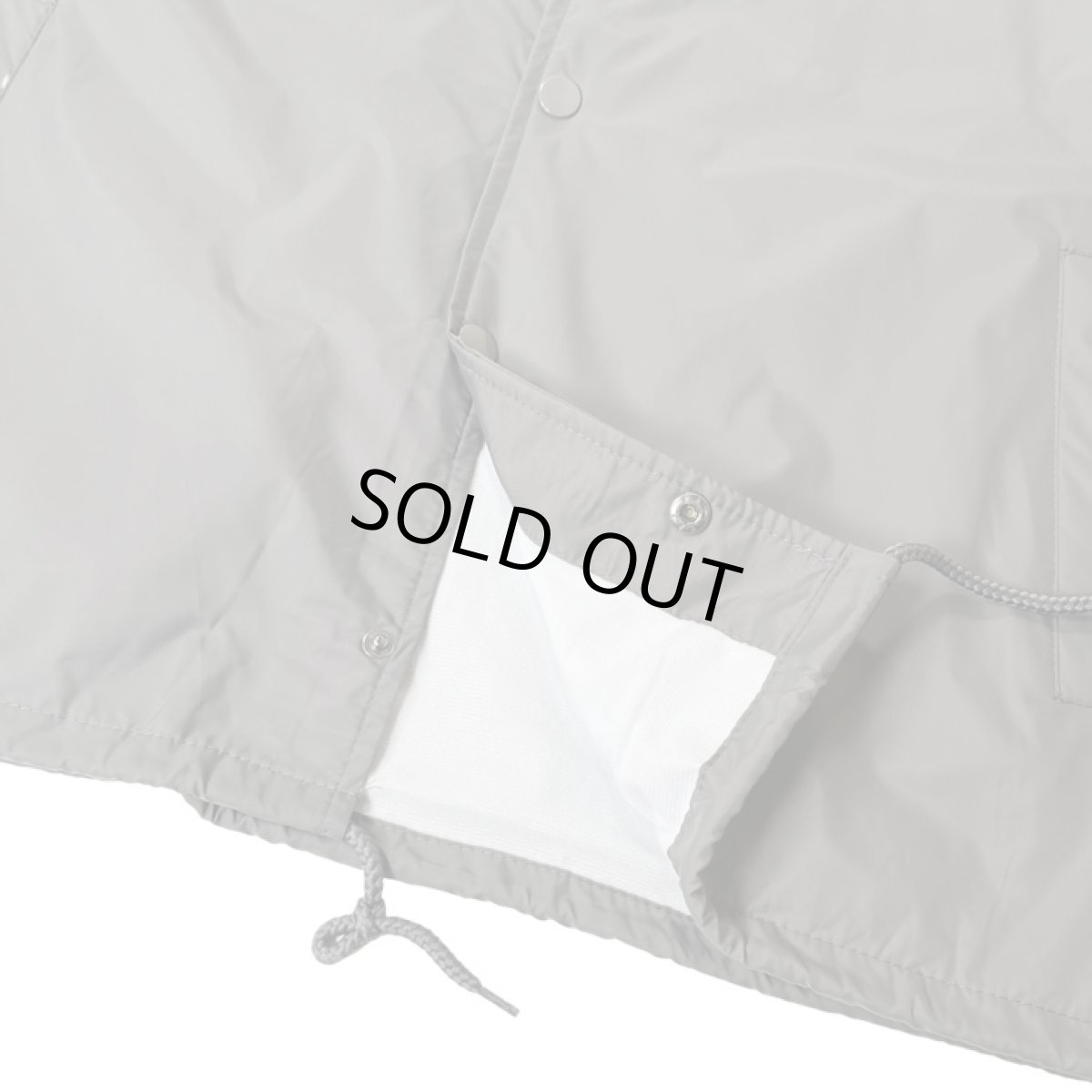 画像5: Shaka Wear Nylon Coach Jacket - Dark Grey (5)