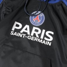 画像2: Icon Sports Paris Saint-Germain F.C. Adult Side Step Pullover Hoodie BlackｘBlue / パリ・サンジェルマンFC サイドステップ プルオーバーフーディ ブラックｘブルー (2)