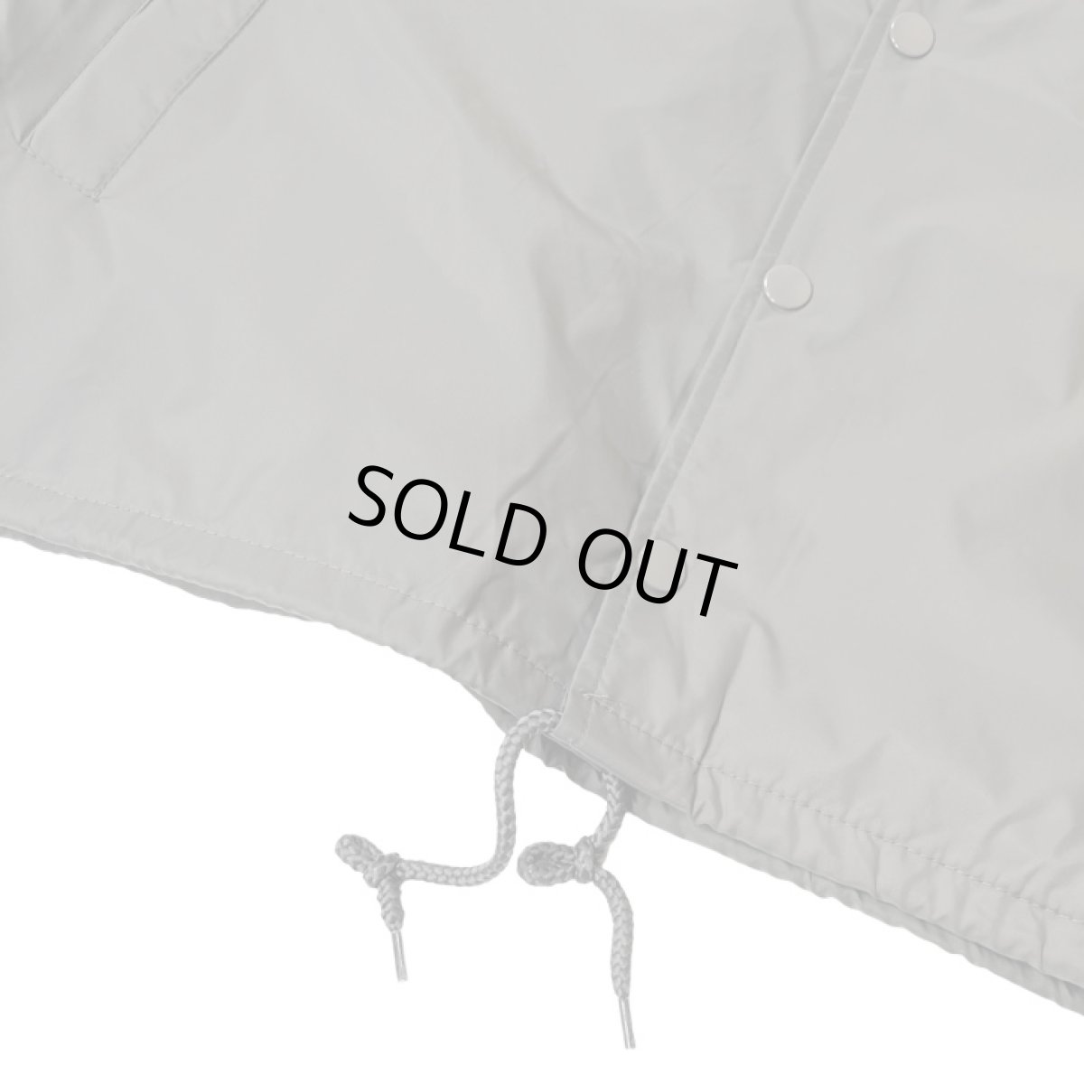 画像4: Shaka Wear Nylon Coach Jacket - Dark Grey (4)