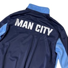 画像5: Icon Sports Manchester City F.C. Adult Full Zip Truck Jacket NavyｘSax / マンチェスター・シティFC ストライカー フルジップ トラックジャケット ネイビーｘサックス (5)