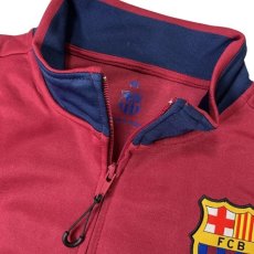 画像5: Icon Sports FC Barcelona Adult Striker Full Zip Truck Jacket MaroonｘNavy / FCバルセロナ ストライカー フルジップ トラックジャケット マルーンｘネイビー (5)