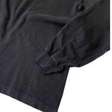 画像4: Los Angeles Apparel 6.5oz L/S Polo T-Shirts - Black (4)