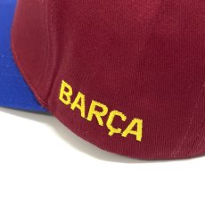 画像3: Icon Sports FC Barcelona Iconic 6Panel Dad Hat Wine / FCバルセロナ 6パネル キャップ ワイン (3)