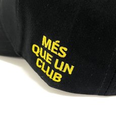 画像3: Icon Sports FC Barcelona Shield 6Panel Dad Hat Black / FCバルセロナ 6パネル キャップ ブラック (3)