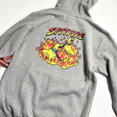 画像2: SPITFIRE Hell Hounds II Pullover Hoodie Heather Grey / スピットファイア ヘルハウンズ プルオーバーフーディ ヘザーグレー (2)