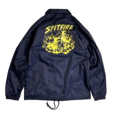 画像2: SPITFIRE Hell Hounds II Raw Coaches Jacket - Navy (2)