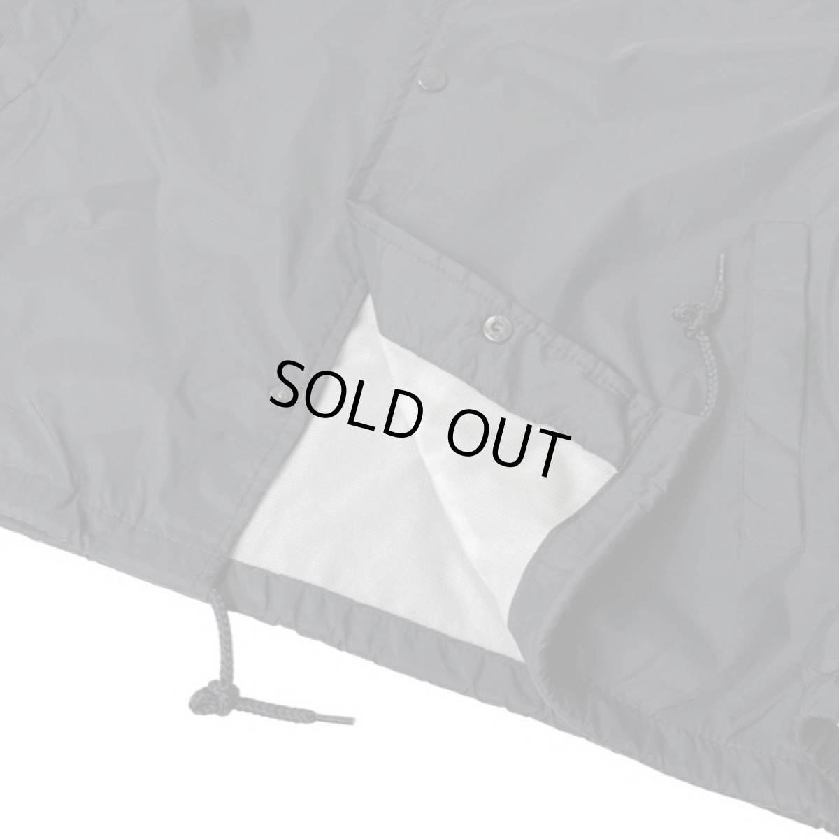 画像5: Shaka Wear Nylon Coach Jacket - Black (5)