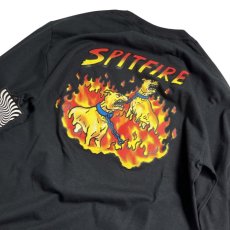 画像2: SPITFIRE Hell Hounds II L/S T-Shirts Black / スピットファイア ヘルハウンズ ロングスリーブ Tシャツ ブラック (2)