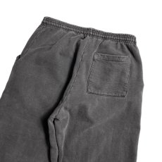 画像6: Los Angeles Apparel 14oz Garment Dye Heavy Fleece Sweat Pants - Vintage Black (6)