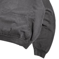 画像5: Los Angeles Apparel 14oz Garment Dye Heavy Fleece Hoodie - Vintage Black (5)