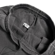 画像4: Los Angeles Apparel 14oz Garment Dye Heavy Fleece Sweat Pants - Vintage Black (4)